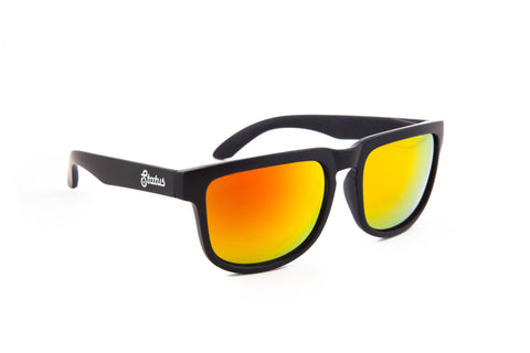 Solid Black / Forged Gold