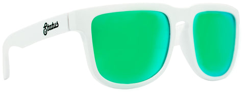 Polarized Solid White / Green