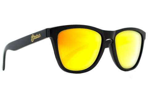 Polarized Solid Black / Forged Gold